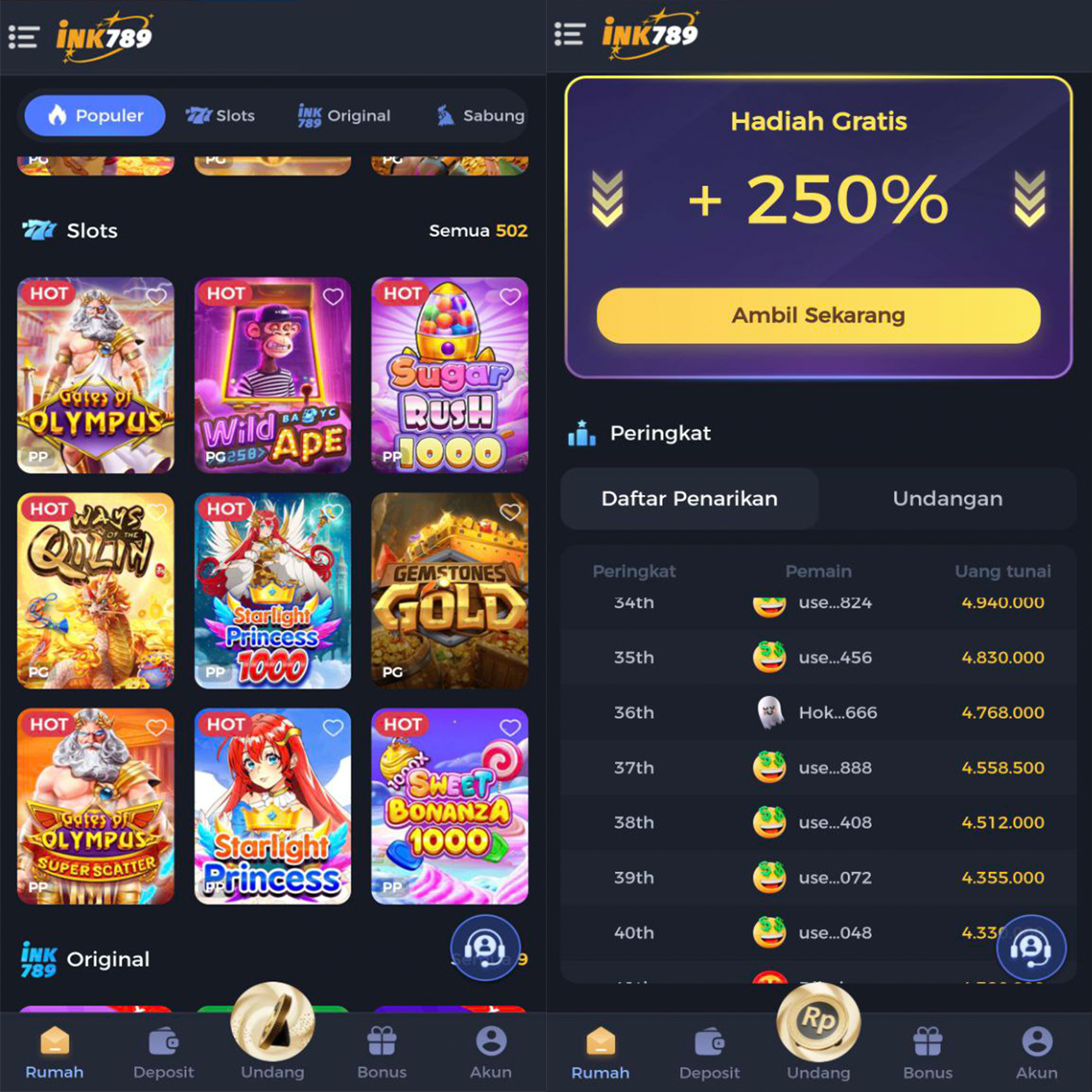 INK789 - Daftar Akun ink789 Aman